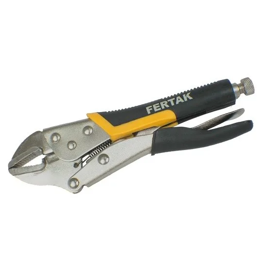 ALICATE PRESSAO RETO 10'' C/C EMBORRACHADO - FERTAK
