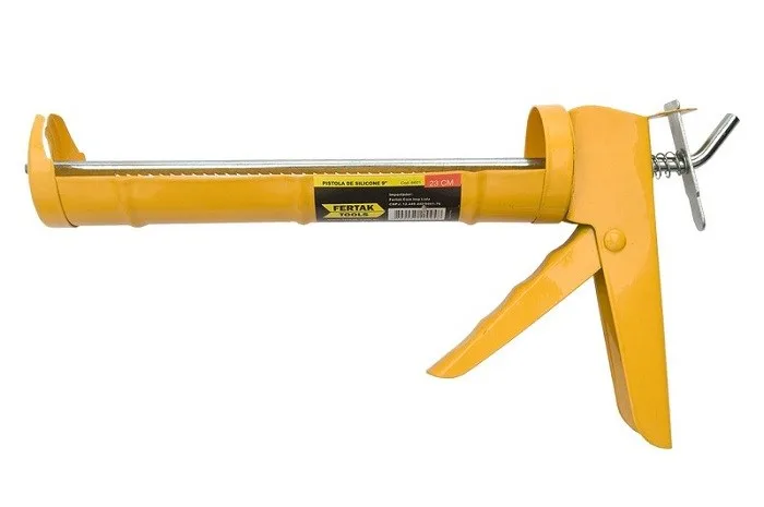 APLICADOR SILICONE 9'' CHAPA AMARELO - FERTAK