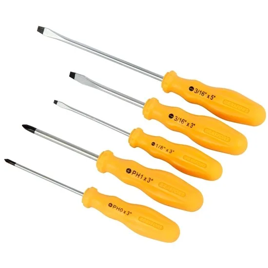JG. CHAVE FENDA/PHILIPS CRV C/ 5 PC - BRASFORT