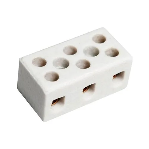 CONECTOR PORCELANA 16MM 3P. - FERTAK