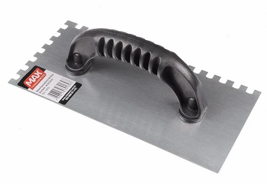 DESEMPENADEIRA ACO DENTADA 12 X 25CM - MAX