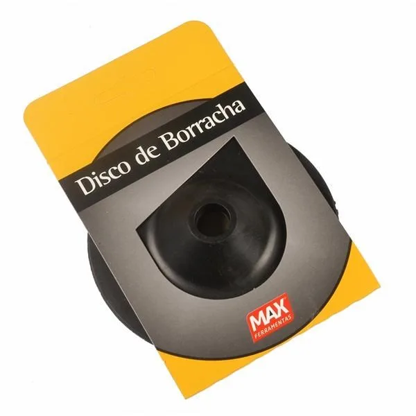 DISCO BORRACHA P/ LIXAR 4.1/2'' (115MM) FLEXIVEL - MAX