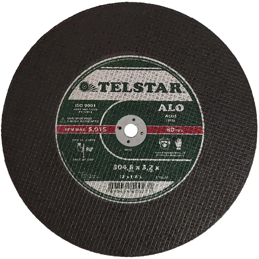 DISCO CORTE 12'' X 1/8 X 1 - TELSTAR