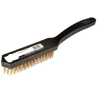 ESCOVA ACO C/ CABO PLASTICO C/ 3 FILEIRAS - MAX