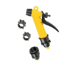 ESGUICHO PISTOLA PLASTICO AM/PR 1/2'' C/ 12 UN -
