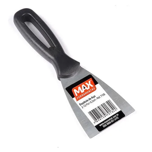 ESPATULA FLEXIVEL CABO PLASTICO  6CM - MAX