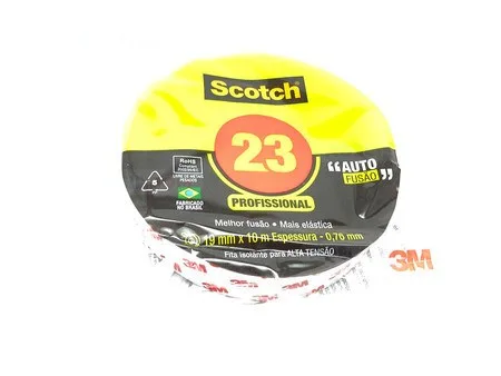 FITA ISOLANTE 23 BRANCA 19MM X 2M (AUTOFUSAO) - 3M