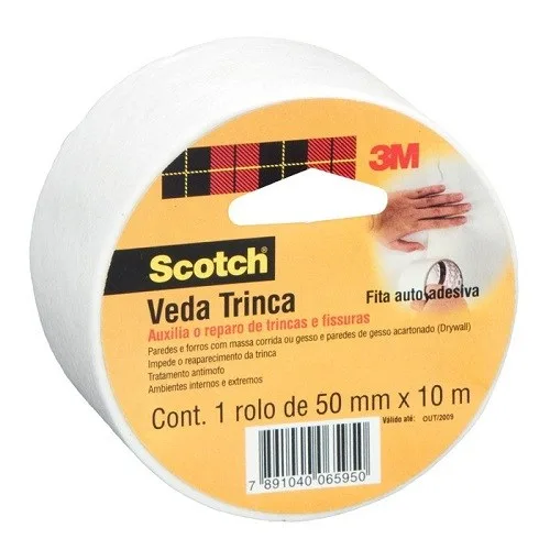 FITA VEDA TRINCA 50MM X 10M - 3M