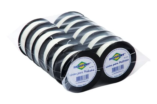 LINHA PEDREIRO TRANCADA C/ 50M - BRASFORT