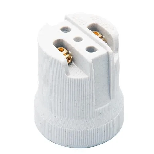 RECEPTACULO PORCELANA E-27 P/ SPOT C/ ALCA - BRASFORT