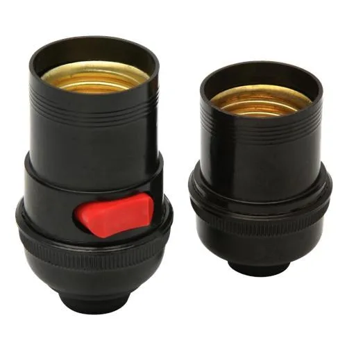 SOQUETE BAQUELITE C/ CHAVE E27 LATAO - BRASFORT