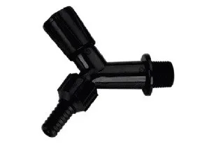 TORNEIRA PLASTICA JARDIM PRETO 1/2'' - LUCONI