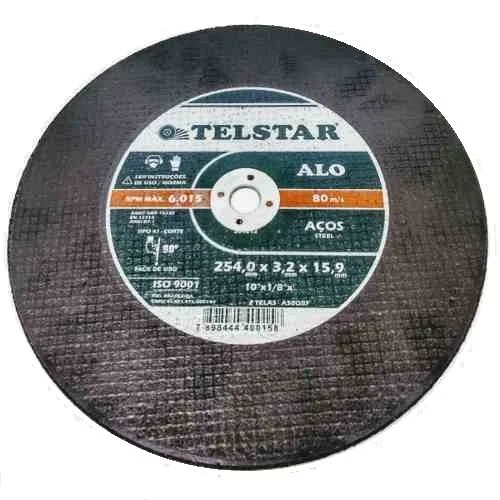 DISCO CORTE 10'' X 1/8 X 1 - TELSTAR