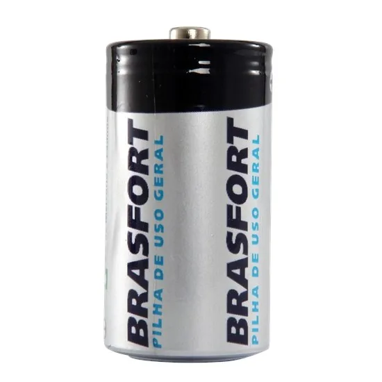 PILHA C MEDIA 1,5V C/ 2 UN - BRASFORT