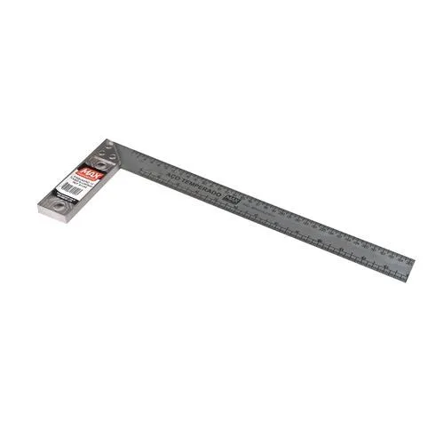 ESQUADRO C/ CABO ALUMINIO 14  (35CM) PREMIUM - MAX