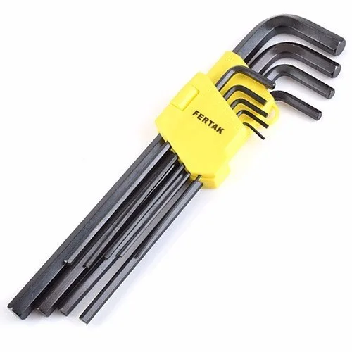 JG. CHAVE ALLEN LONGA C/ 9 PC CRV - FERTAK