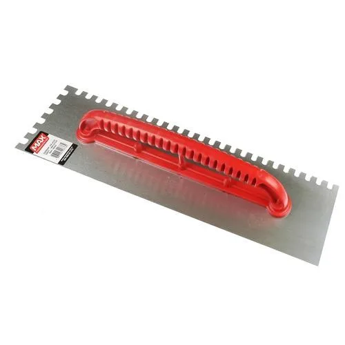 DESEMPENADEIRA ACO DENTADA 12 X 48CM - MAX