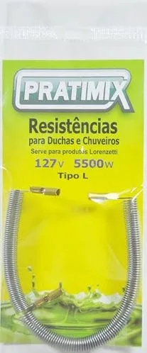 RESISTENCIA JET LORENZETTI 5500W 127V (S) - PRATIMIX