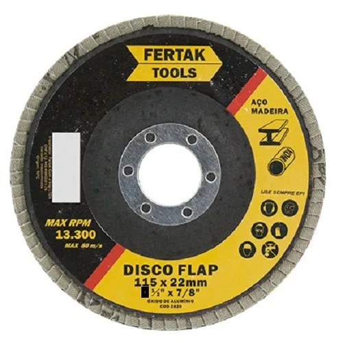 DISCO FLAP CONICO 7'' G. 120 - FERTAK