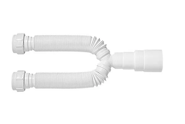 SIFAO TUBO EXTENSIVO DUPLO BRANCO - PLASBOHN