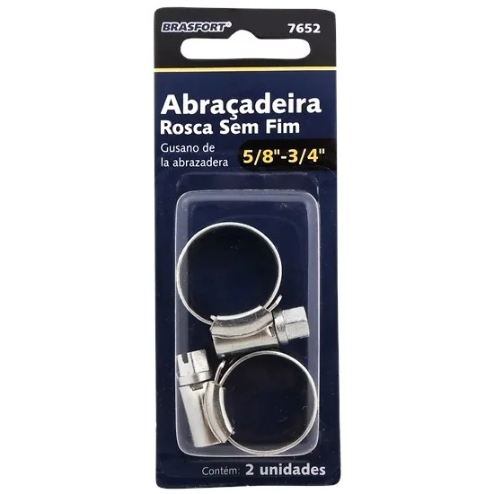 ENC. ABRAC. ROSCA SEM FIM (B) 5/8X3/4 C/2 - BRASF