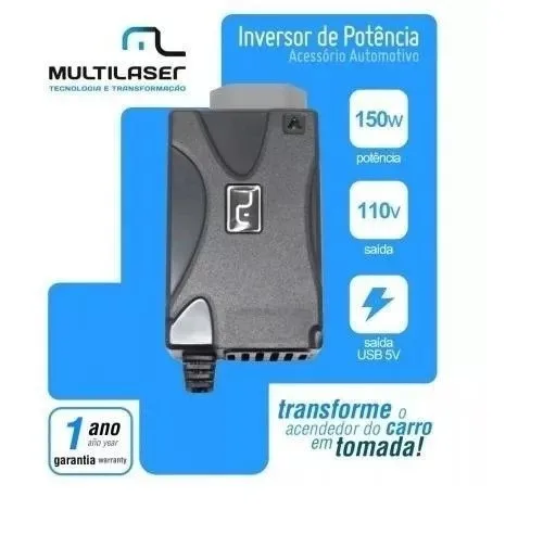 INVERSOR DE POTENCIA 150W - 110V - MULTILASER (05)
