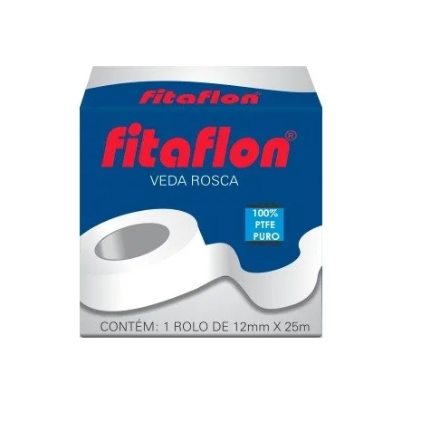 FITA VEDA ROSCA 18MM X 25M - FITAFLON