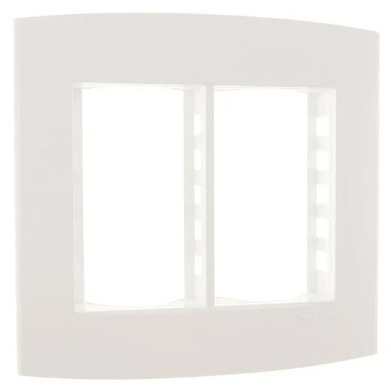 PEE ALFA PLACA 4X4 C/ 6 POSTO RETANG. BRANCO