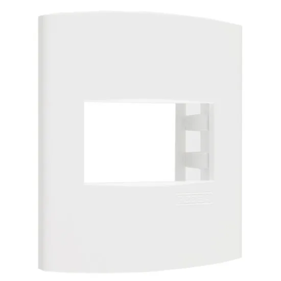 PEE ALFA SOBREPOR PLACA 4X2 C/ 1 POSTO RETANGULAR