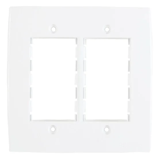 PEE UNA PLACA 4X4 C/ 6 POSTO RETANGULAR BRANCO