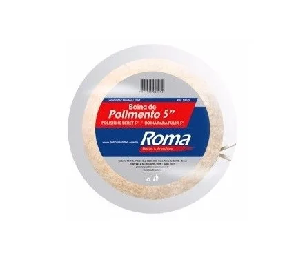 BOINA DE POLIMENTO N. 5'' - PINCEIS ROMA
