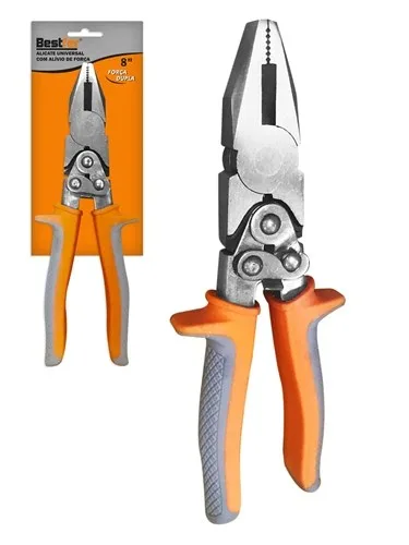 ALICATE UNIVERSAL 8'' PROFISSIONAL C/ ALIVIO FORCA - BF