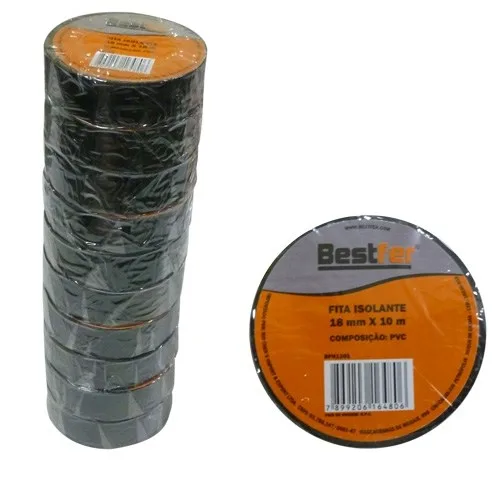 FITA ISOLANTE 19MM X 10M PRETA - BF