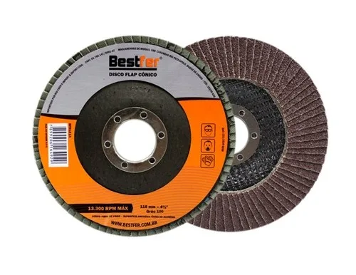 DISCO FLAP CONICO 4.1/2'' G. 100 - BF