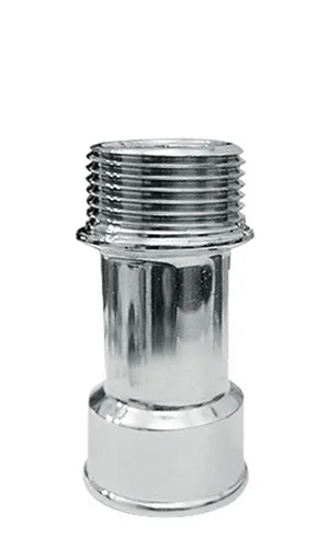 EXTENSAO P/ TORNEIRA CROMADA 1/2'' MEDIA 6CM - GARDEN