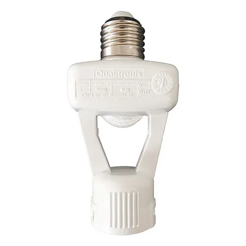 SENSOR DE PRESENCA TETO SOQUETE E-27 QA17M - QUALITRONIX