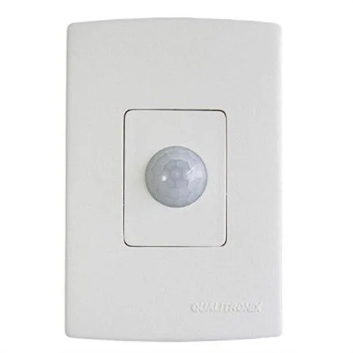 SENSOR DE PRESENCA EMBUTIR PAREDE 4X2 QI2M - QUALITRONIX