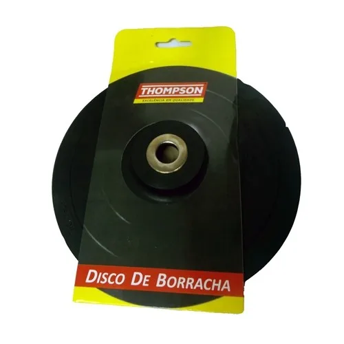 DISCO BORRACHA P/ LIXAR 7'' FLEXIVEL - THOMPSON