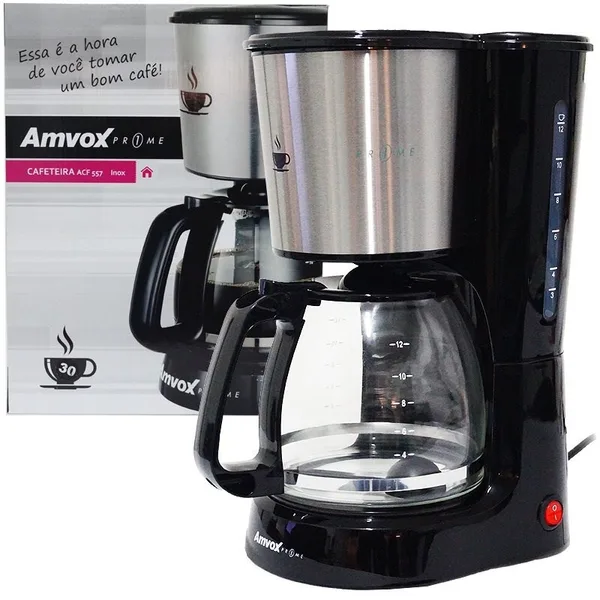 CAFETEIRA ELETRICA ACF 557 INOX 110V AMVOX