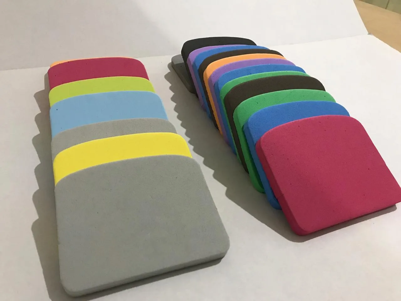 ESPATULA EVA CORES 120X100X10 MM C/ 20 UN - DETOP