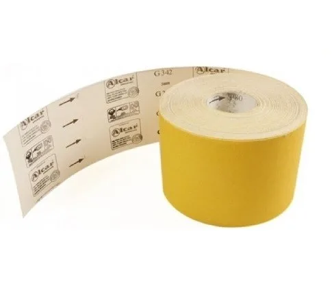LIXA ROLO PAPEL 120MMX45M G.40 - ALCAR