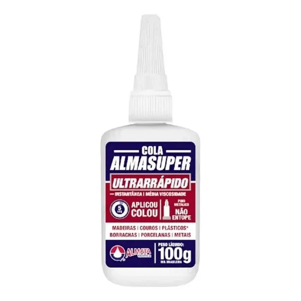 ADESIVO INSTANTANEO 100G - ALMASUPER