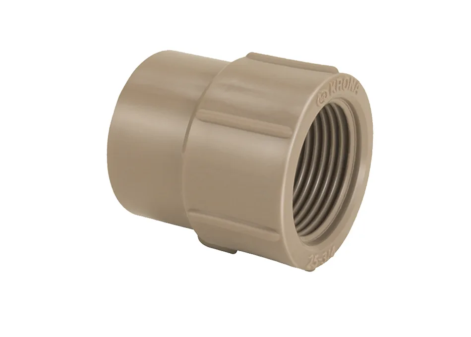 PLAST. - LUVA SOLDAVEL C/ ROSCA LR DE 20MM X 1/2''