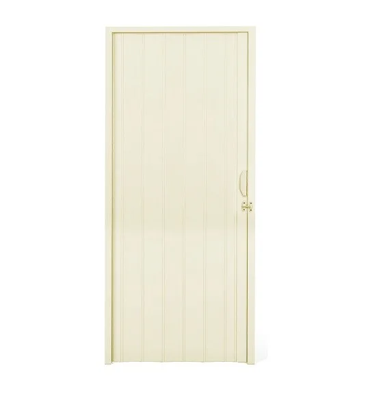 PLAST. - PORTA BEGE SANFONADA PVC 70CM X 2,10M