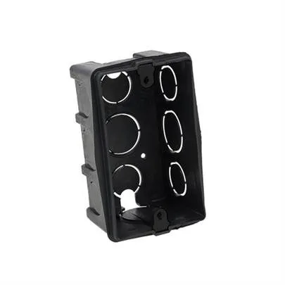 PEE CAIXA DE LUZ 4 X 2 PRETA