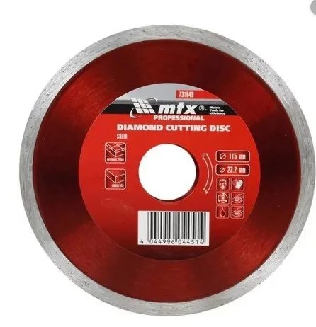 DISCO DIAMANTADO CONTINUO 4.1/2"- MTX