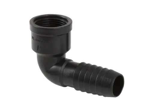 JOELHO 1'' INTERNO 90° PRETO - PLASBOHN