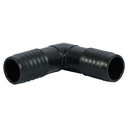 JOELHO 1'' INTERNO DUPLO PRETO - PLASBOHN