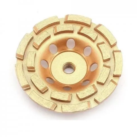 REBOLO DIAMANTADO SEGMENTADO 115MM X M14 - FERTAK