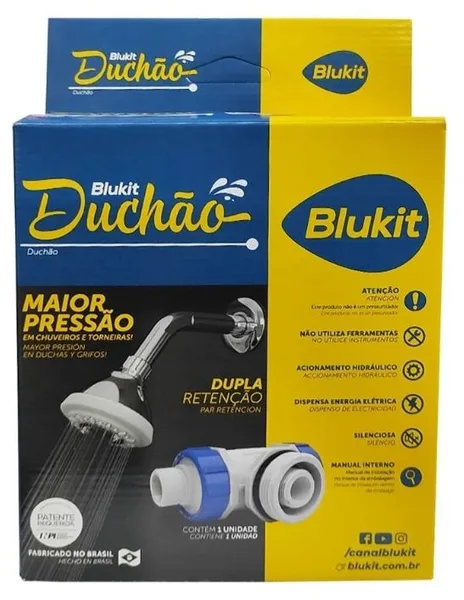 VALVULA ALTERNADORA PRESSAO (DUCHAO) - BLUKIT